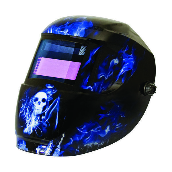 Walter Surface Technologies Welding Helmet CARRERA w/1000F BLUE DOOM 1000F-0141